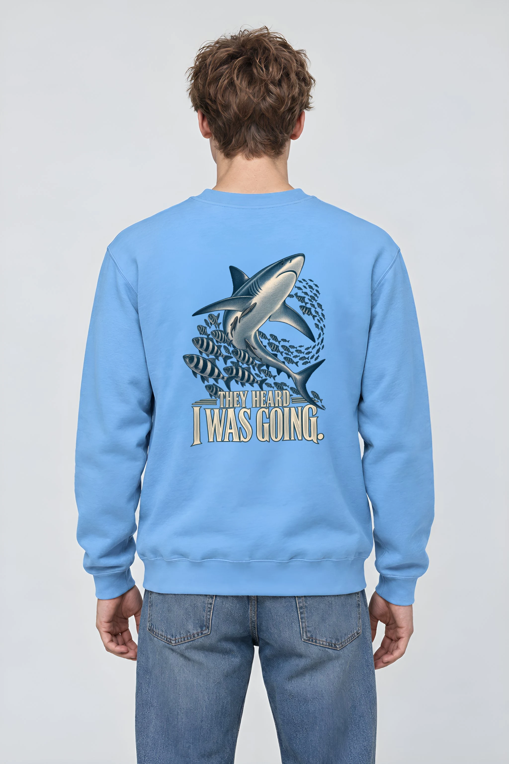 "They Heard I Was Going" Heavy Blend Unisex Crewneck Sweatshirt