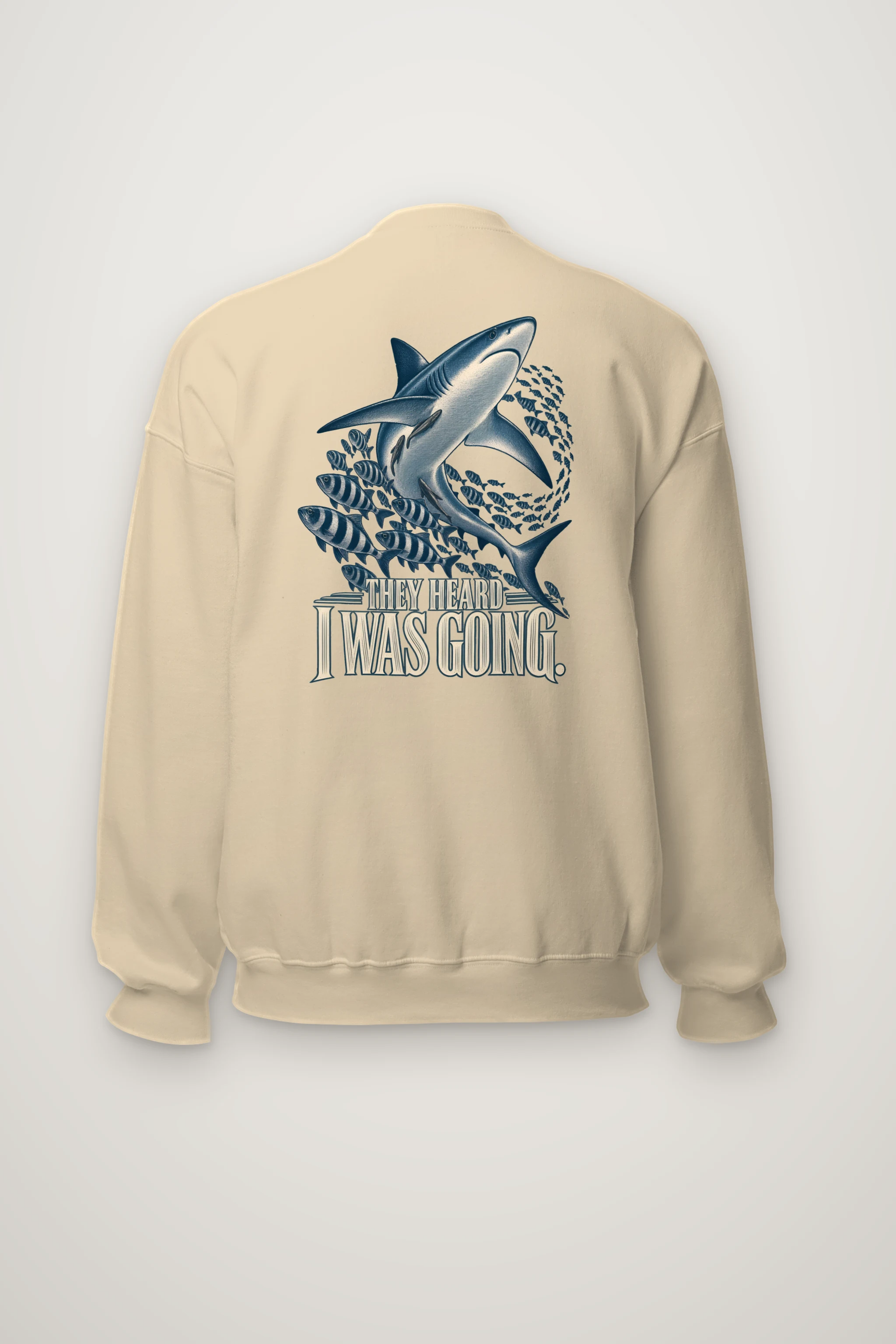 "They Heard I Was Going" Heavy Blend Unisex Crewneck Sweatshirt
