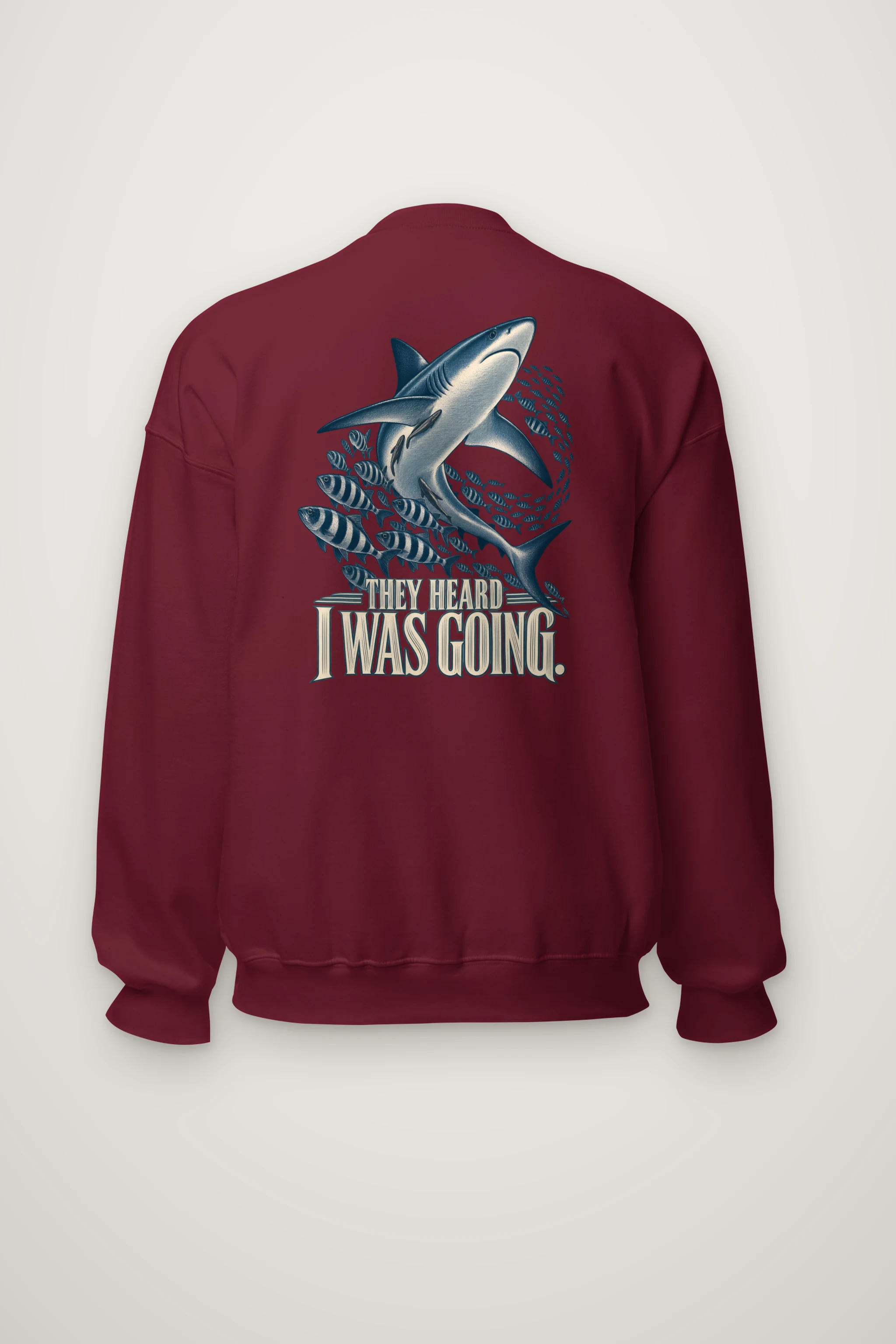 "They Heard I Was Going" Heavy Blend Unisex Crewneck Sweatshirt