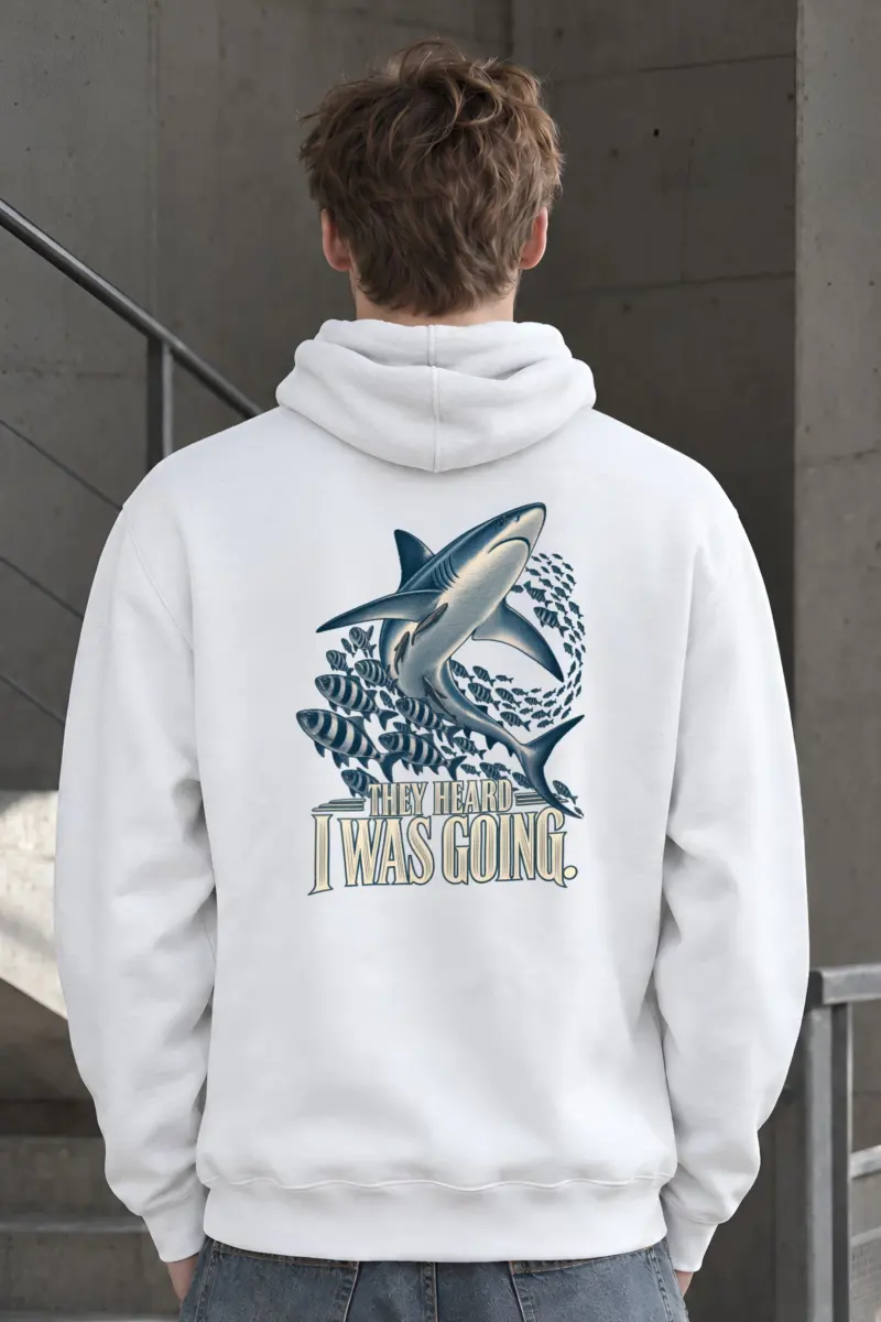 "They Heard I Was Going" Heavy Blend Unisex Pullover Hoodie