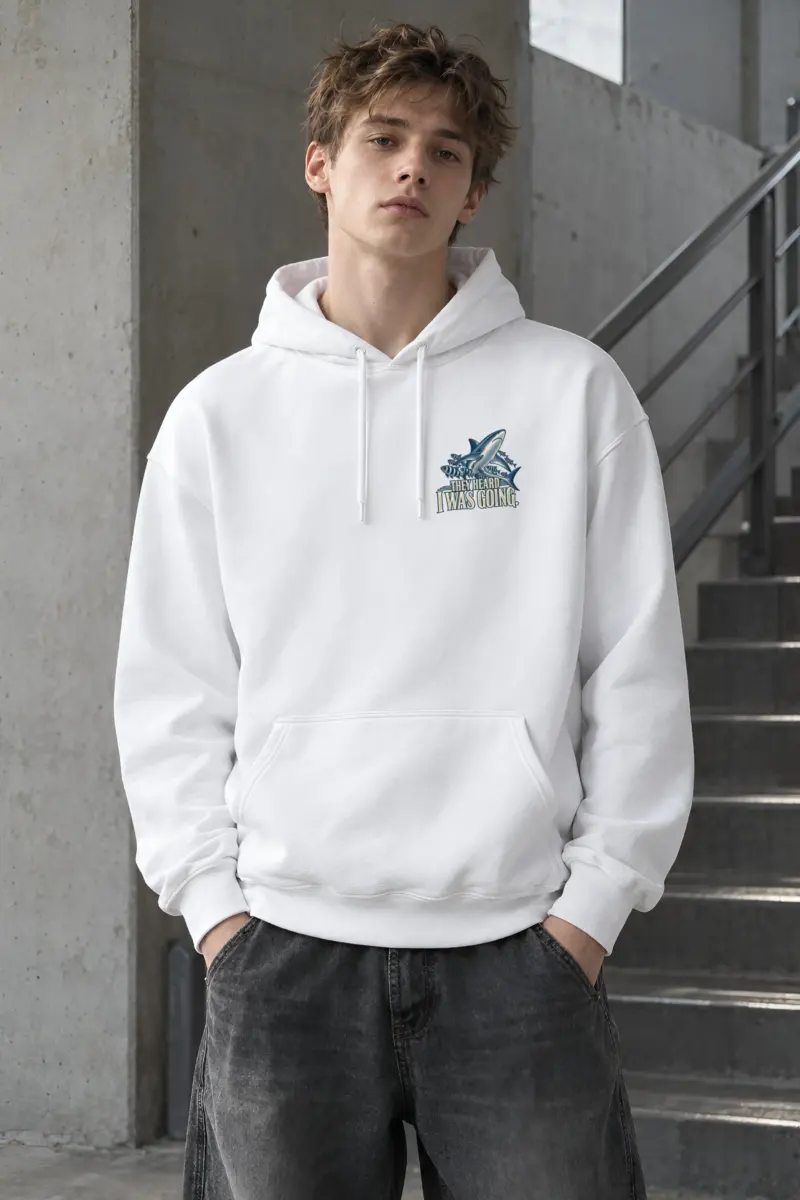 "They Heard I Was Going" Heavy Blend Unisex Pullover Hoodie