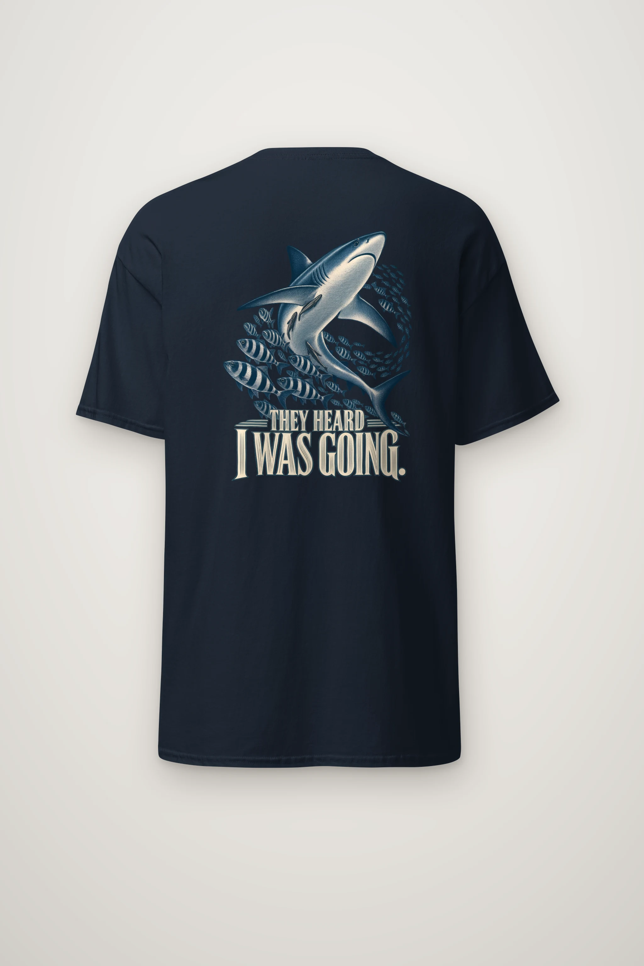 "They Heard I Was Going" Heavyweight Unisex Crewneck T-shirt