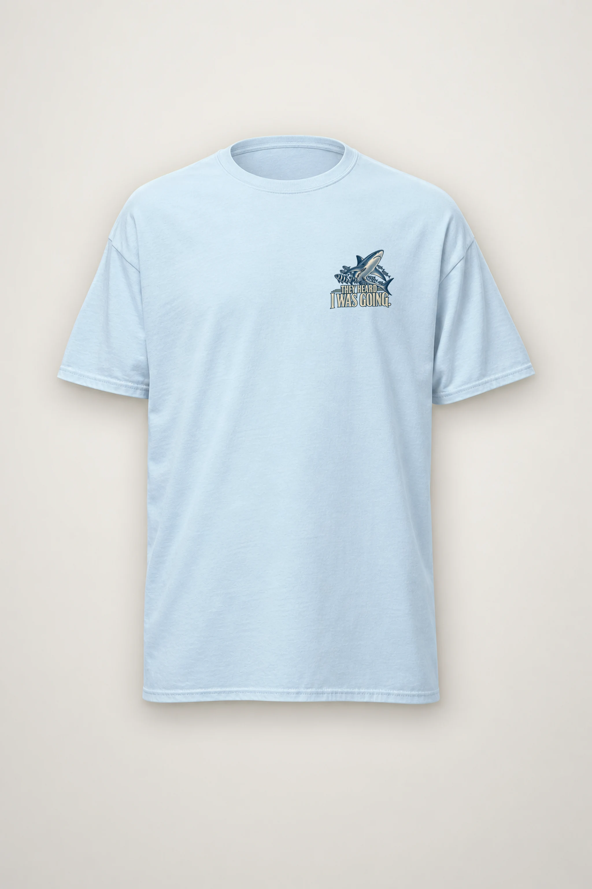 "They Heard I Was Going" Heavyweight Unisex Crewneck T-shirt