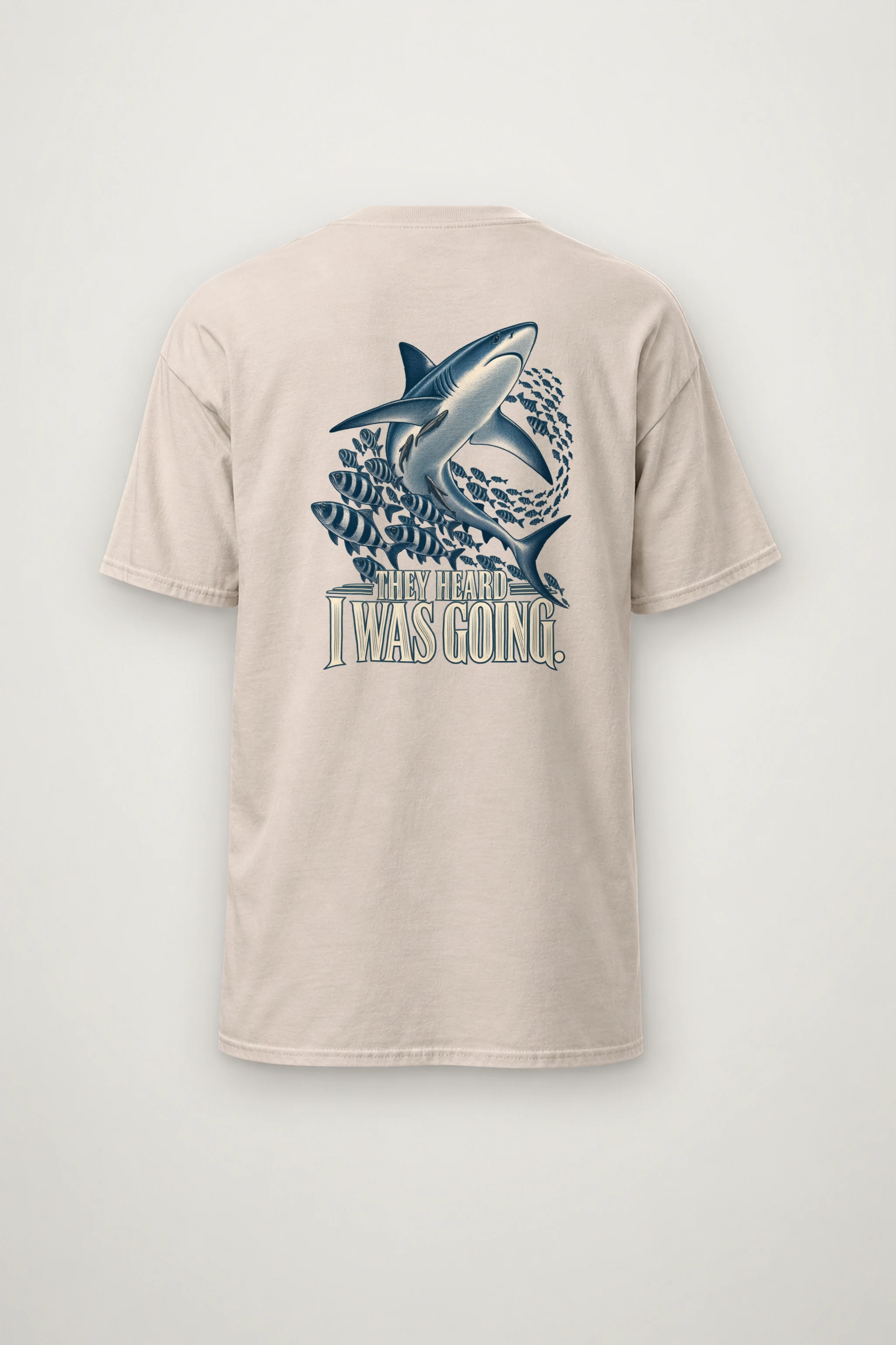 "They Heard I Was Going" Heavyweight Unisex Crewneck T-shirt