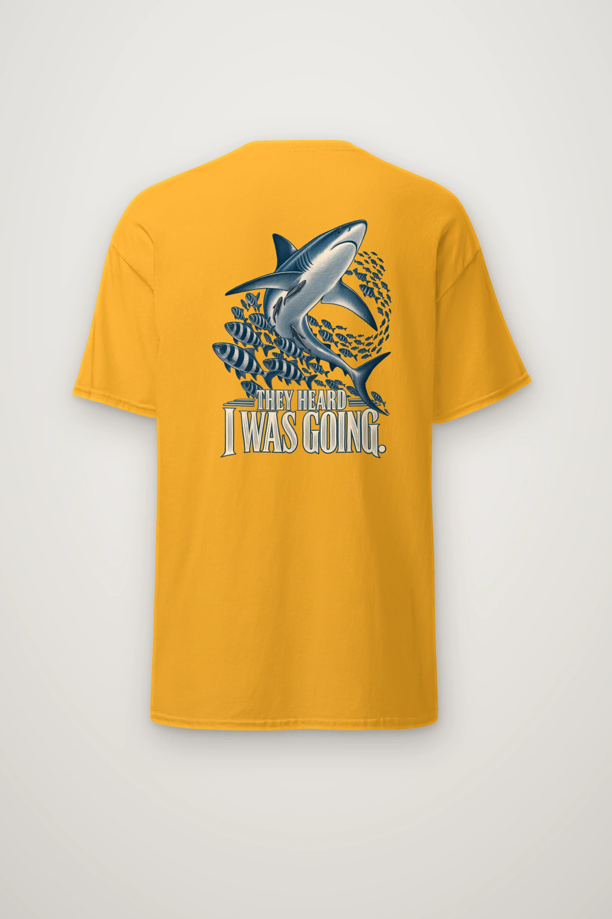 "They Heard I Was Going" Heavyweight Unisex Crewneck T-shirt