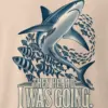 "They Heard I Was Going" Men's Oversized Heavyweight Crewneck T-Shirt