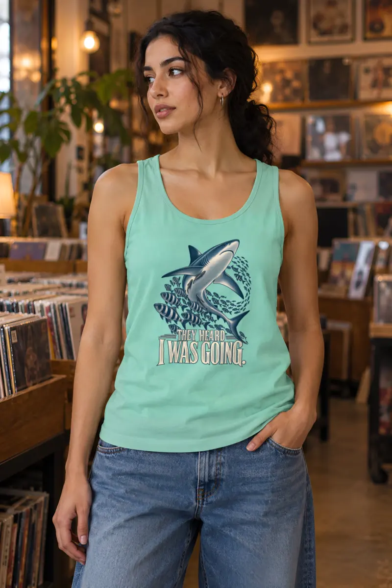 "They Heard I Was Going" Unisex Jersey Tank