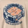 "Think in Superposition" Men's Oversized Heavyweight Crewneck T-Shirt