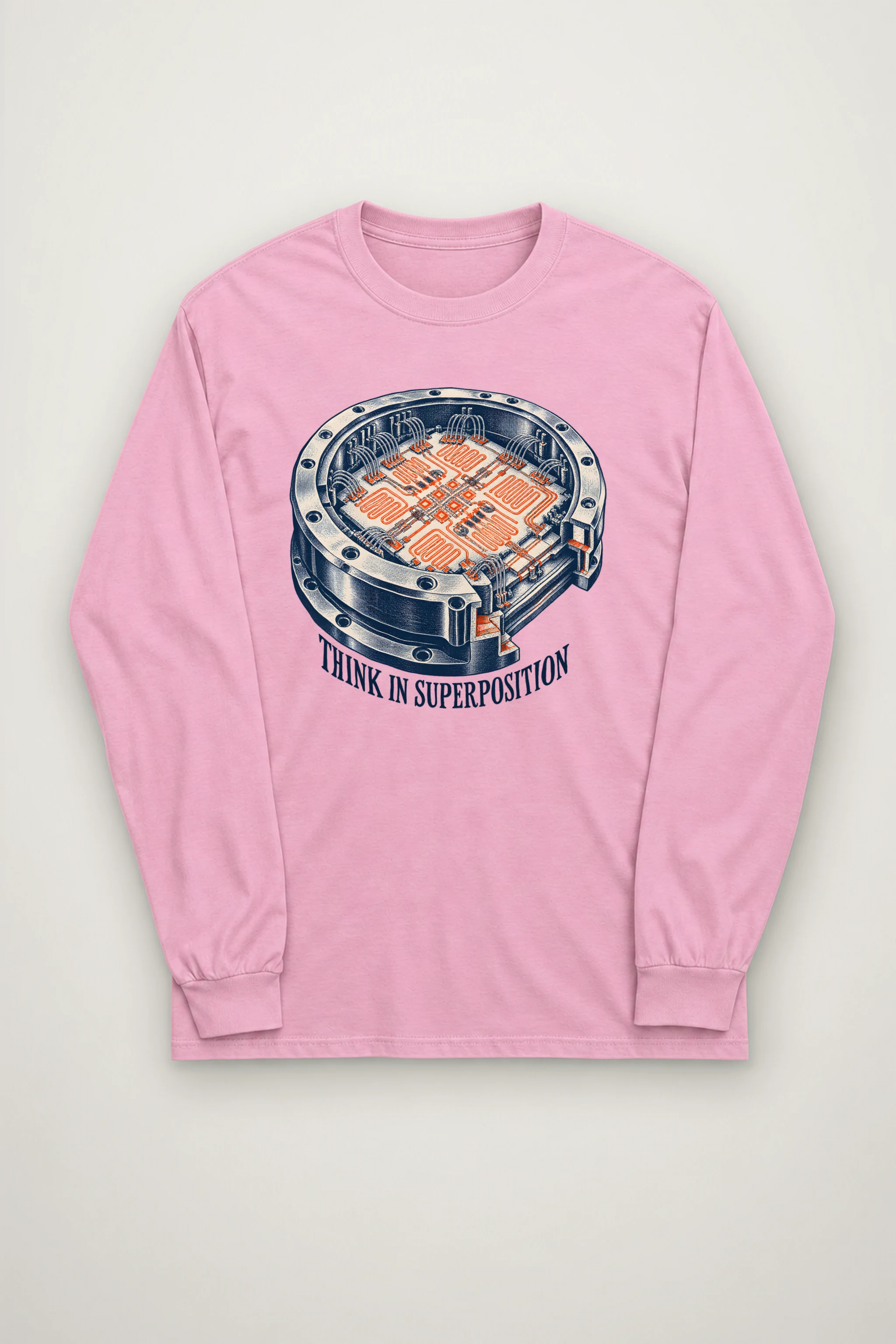 "Think in Superposition" Unisex Longsleeve T-shirt