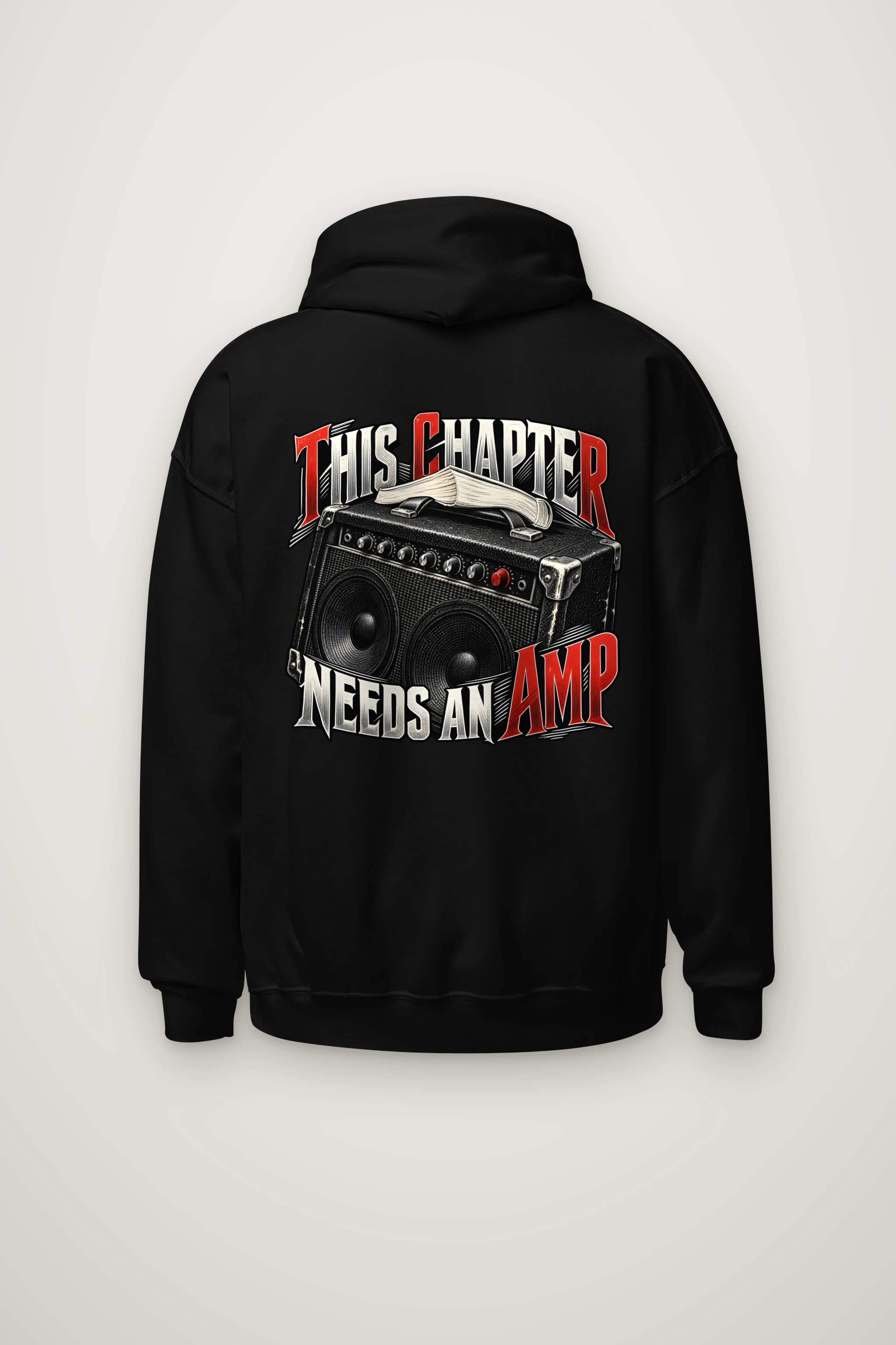 "This Chapter Needs an Amp" Heavy Blend Unisex Pullover Hoodie