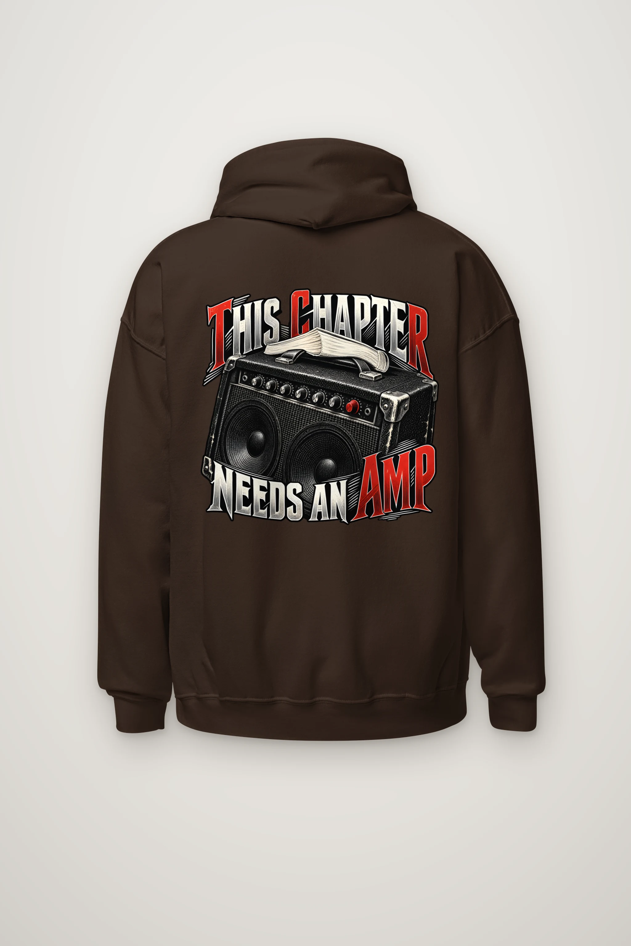 "This Chapter Needs an Amp" Heavy Blend Unisex Pullover Hoodie