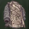 "This Jacket Needs a Building Permit" Heavy Blend Unisex Pullover Hoodie