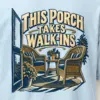 "This Porch Takes Walk-Ins" Heavyweight Unisex Crewneck T-shirt