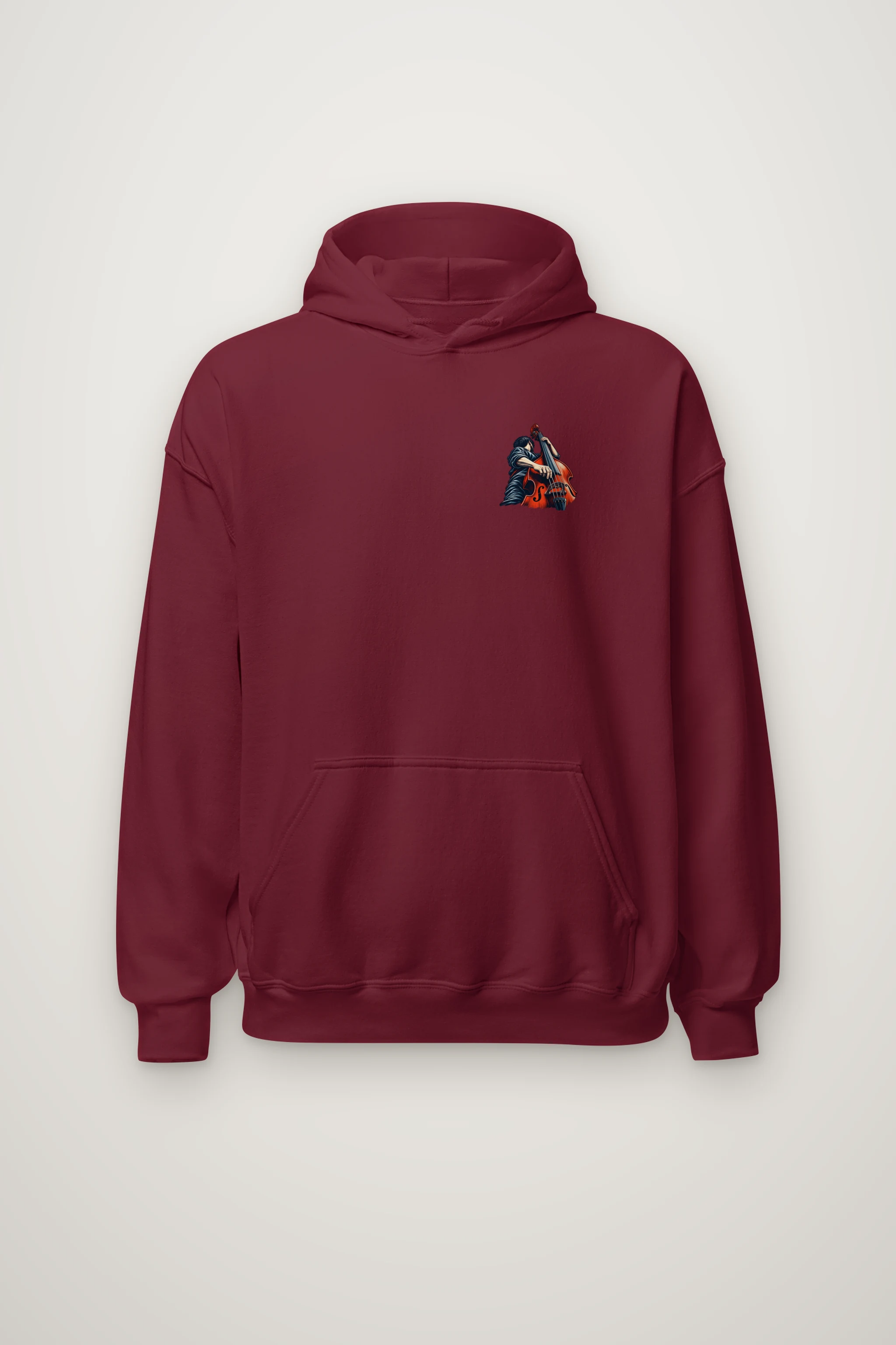"This Town Runs on Bass" Heavy Blend Unisex Pullover Hoodie
