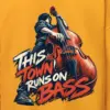 "This Town Runs on Bass" Heavy Blend Unisex Pullover Hoodie