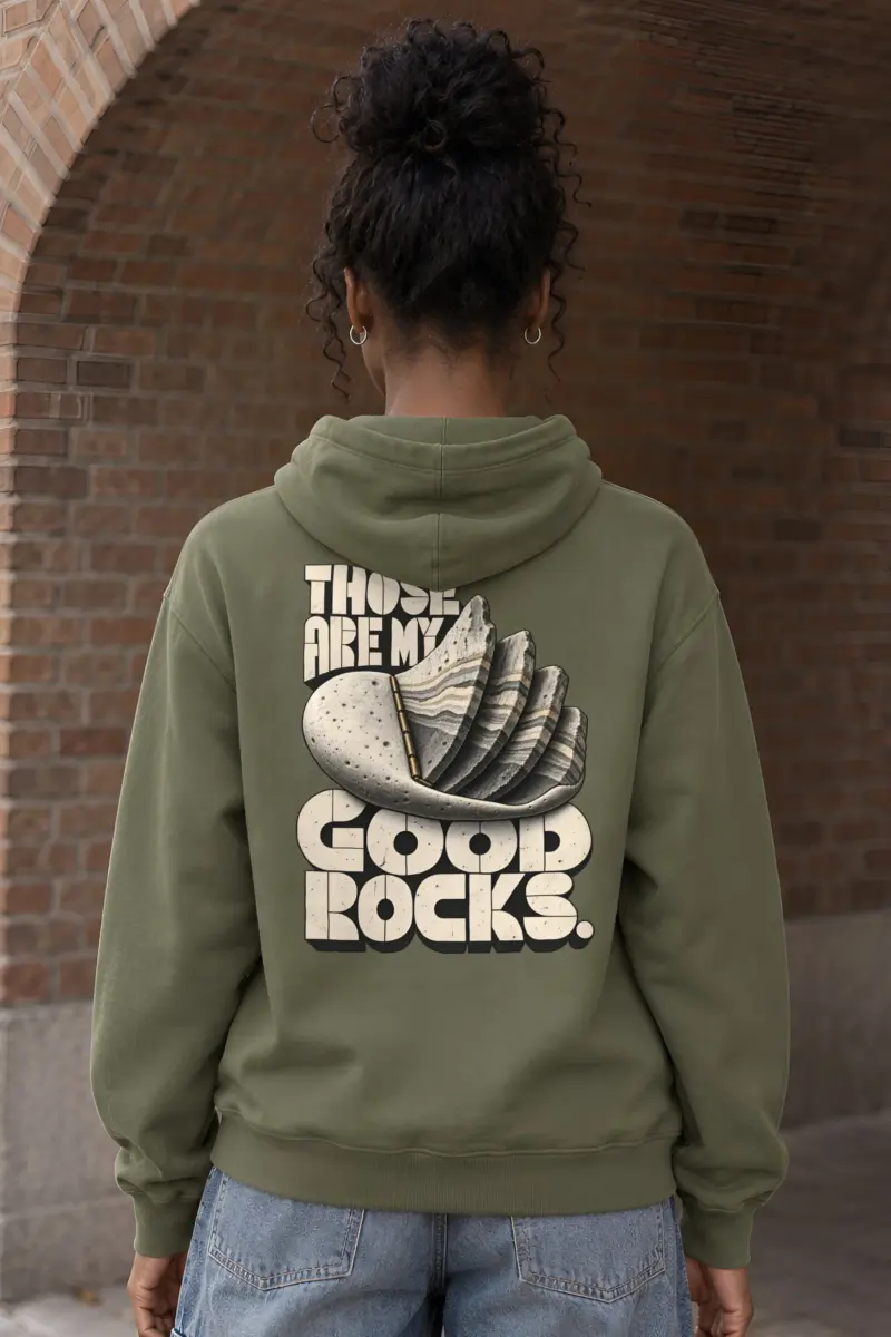 "Those Are My Good Rocks" Heavy Blend Unisex Pullover Hoodie