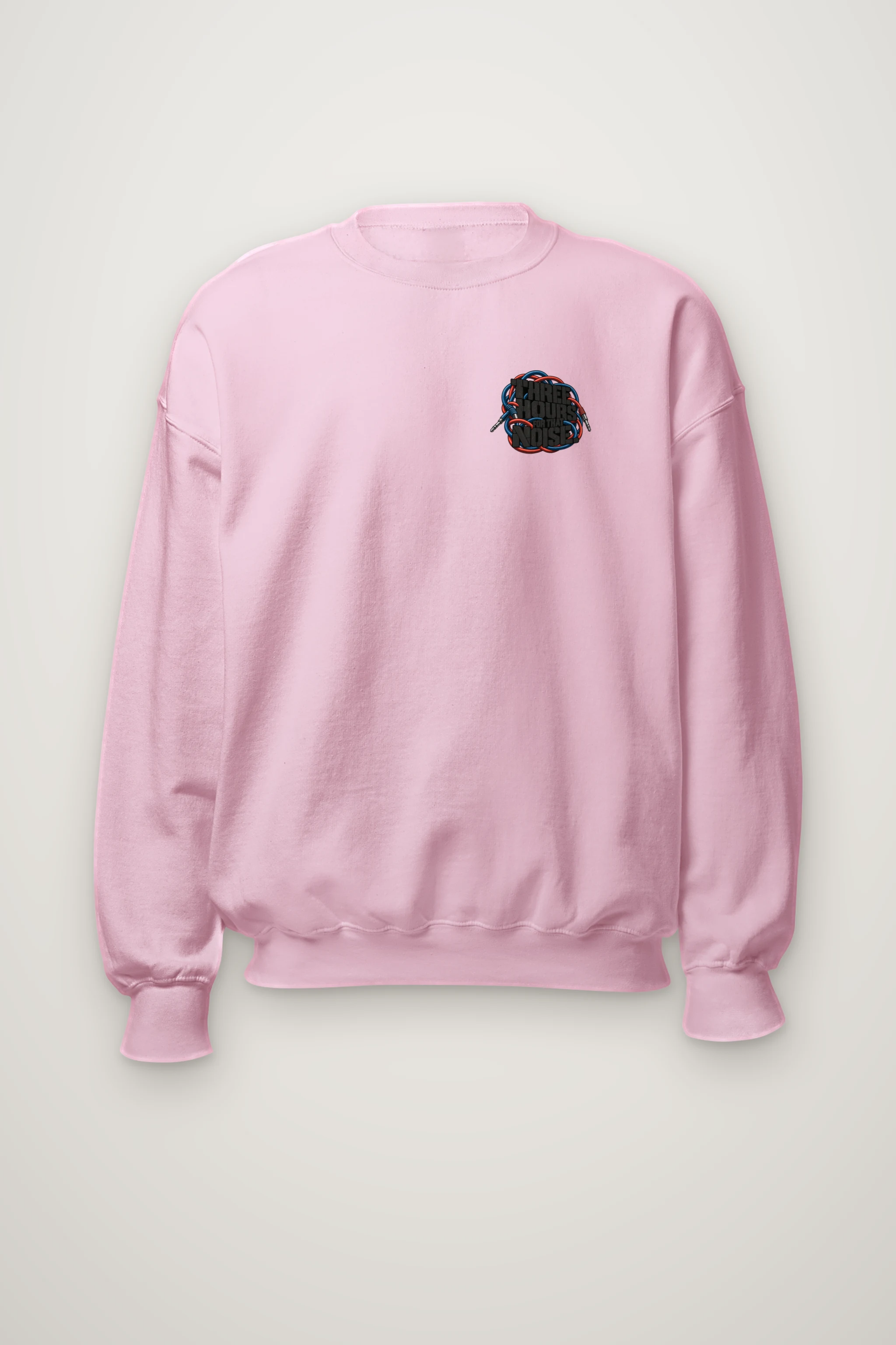 "Three Hours for That Noise" Heavy Blend Unisex Crewneck Sweatshirt