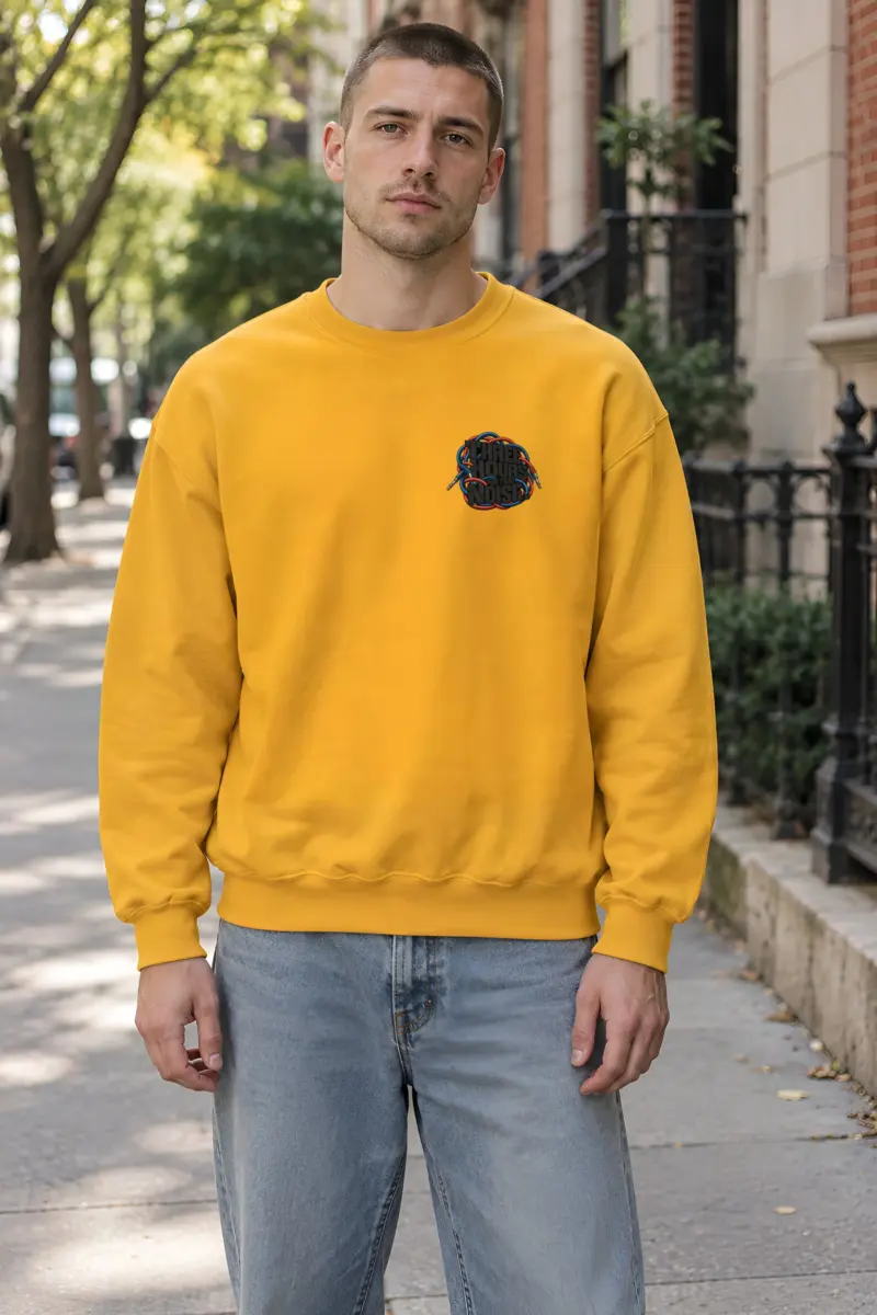 "Three Hours for That Noise" Heavy Blend Unisex Crewneck Sweatshirt