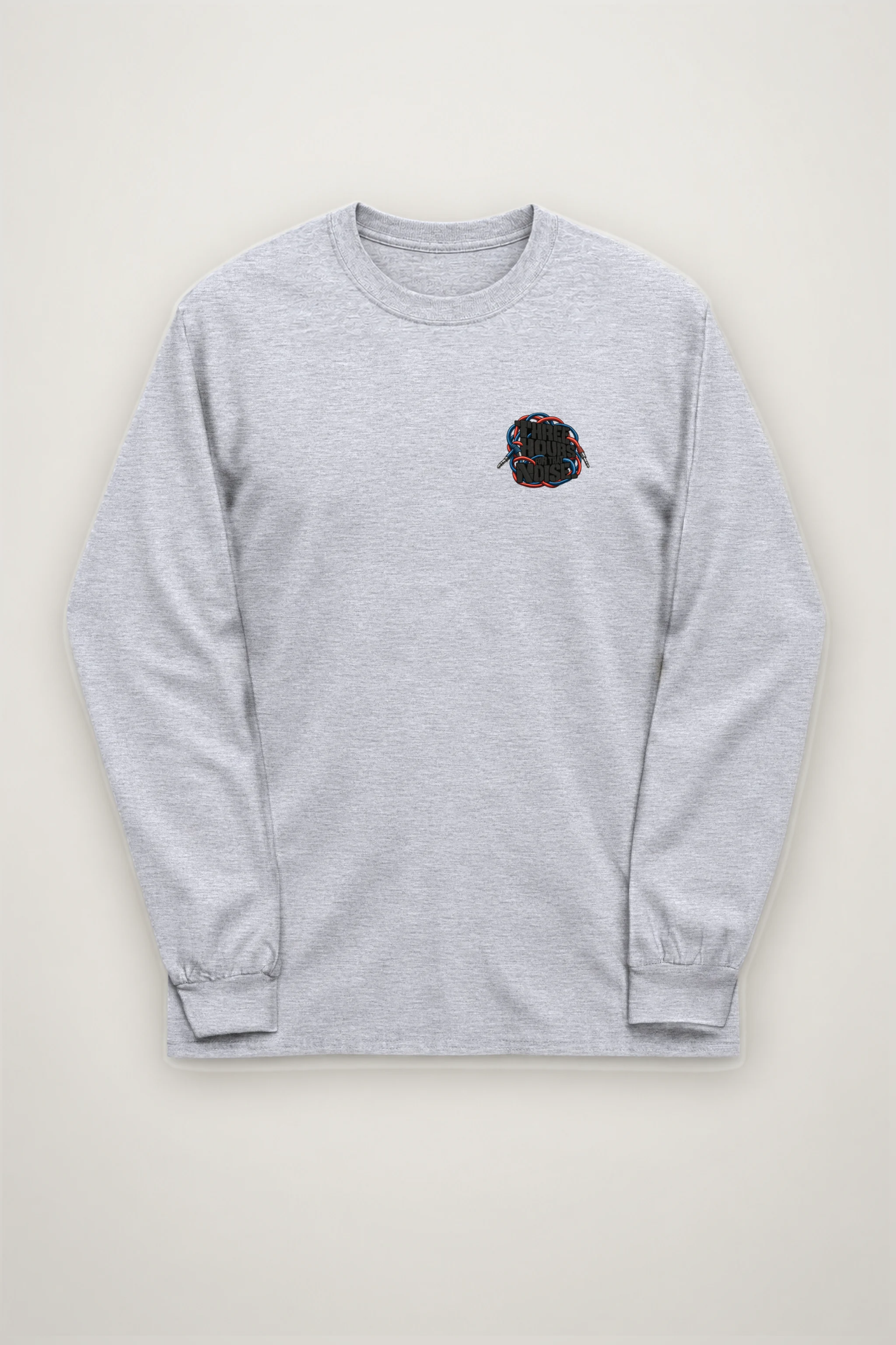 "Three Hours for That Noise" Unisex Longsleeve T-shirt