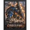 "Through the Crossfire" Premium Wooden Framed Poster