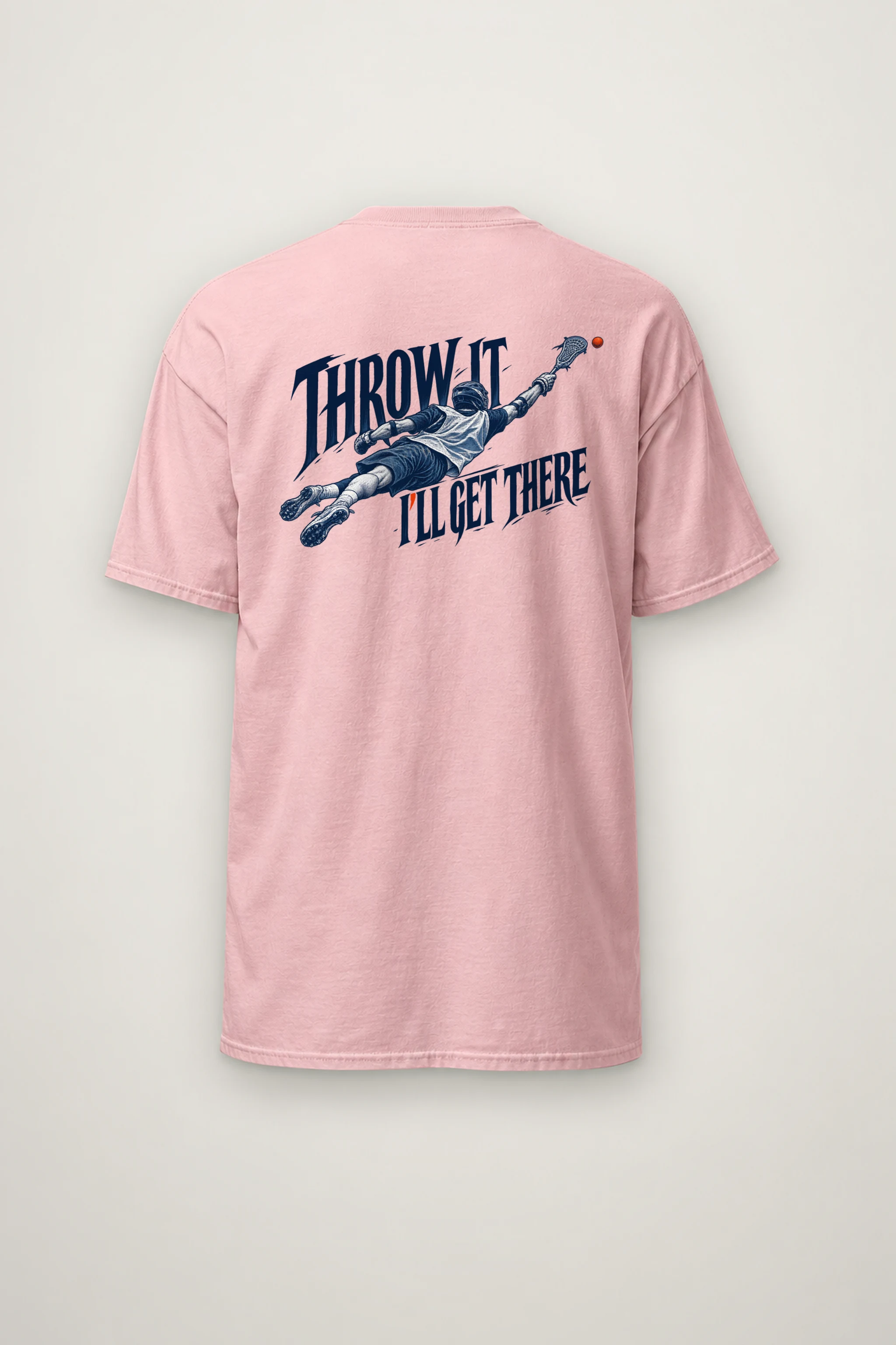 "Throw It, I'll Get There" Heavyweight Unisex Crewneck T-shirt