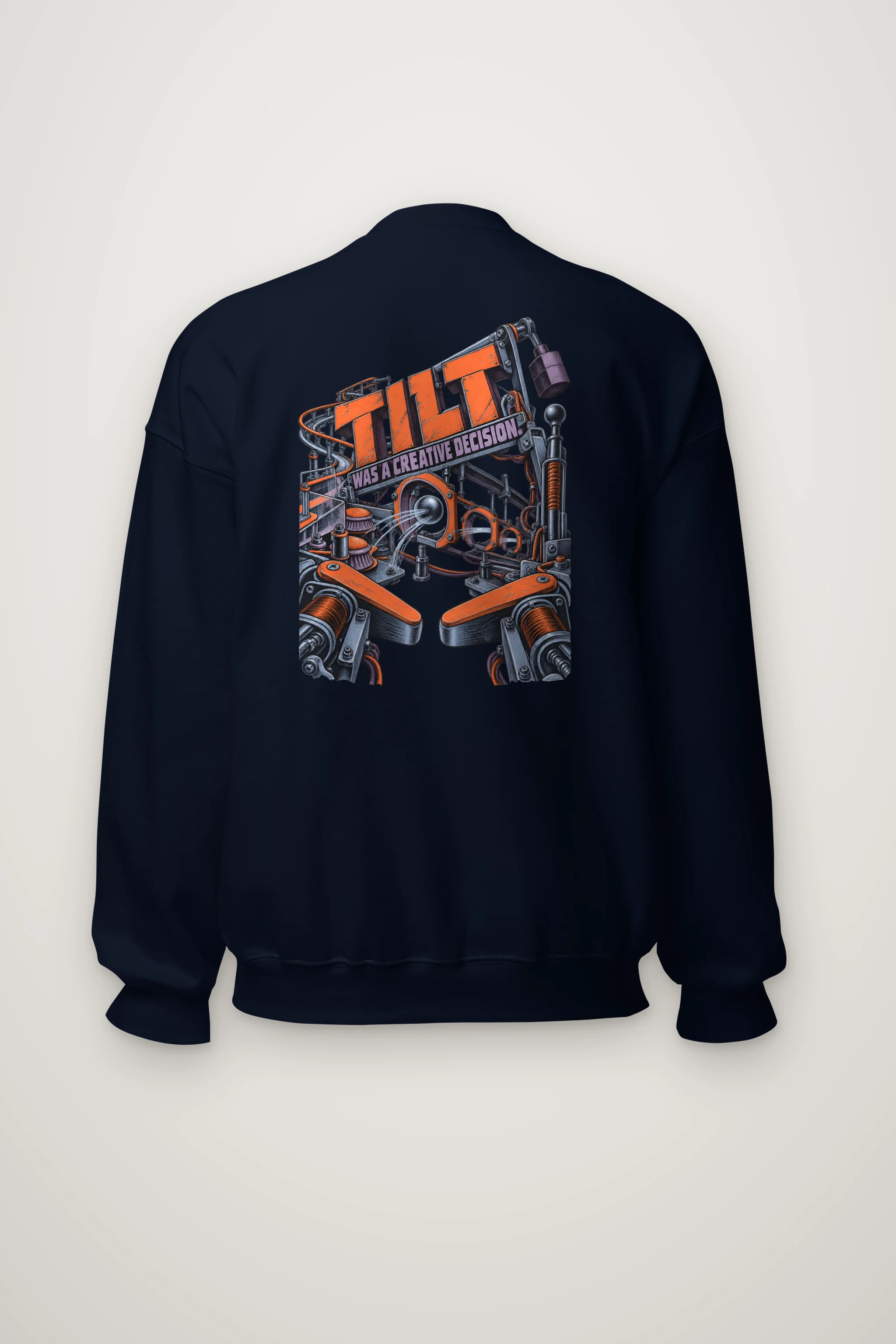 "Tilt Was a Creative Decision" Heavy Blend Unisex Crewneck Sweatshirt