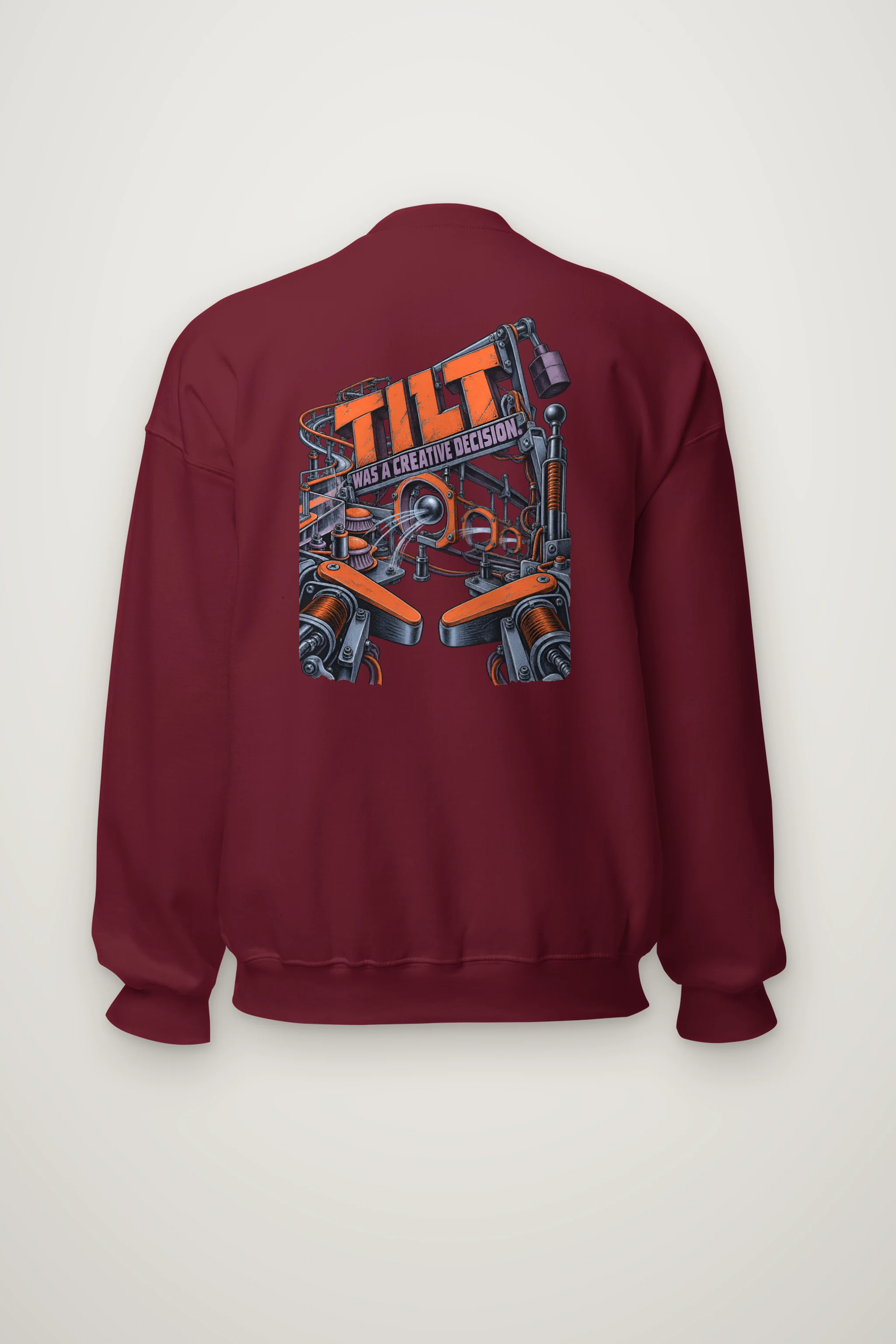 "Tilt Was a Creative Decision" Heavy Blend Unisex Crewneck Sweatshirt
