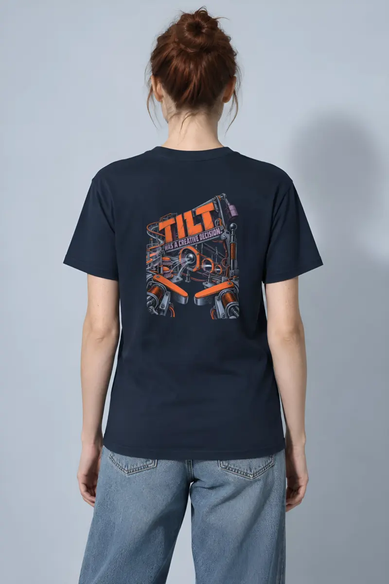 "Tilt Was a Creative Decision" Heavyweight Unisex Crewneck T-shirt