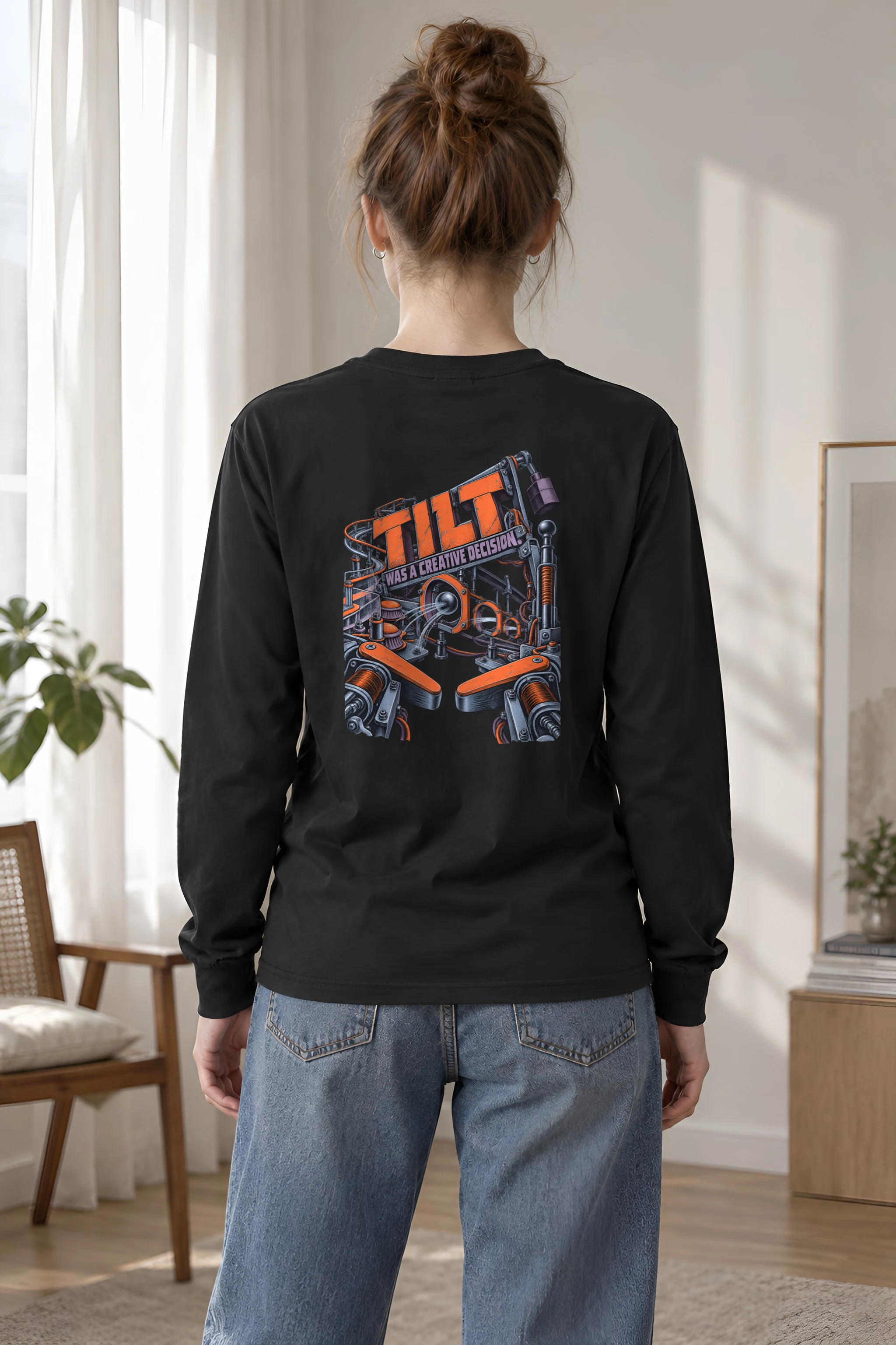 "Tilt Was a Creative Decision" Unisex Longsleeve T-shirt