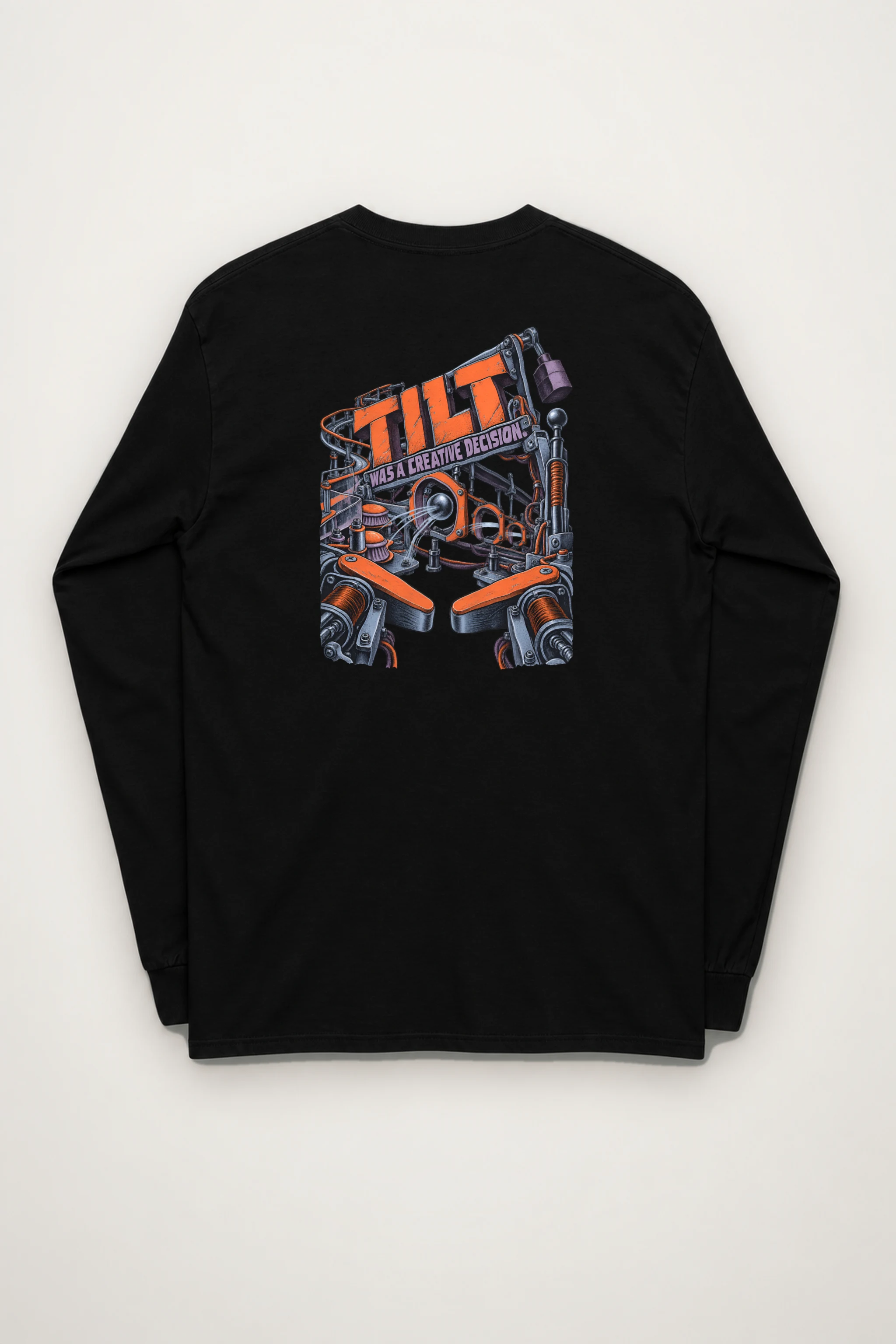 "Tilt Was a Creative Decision" Unisex Longsleeve T-shirt