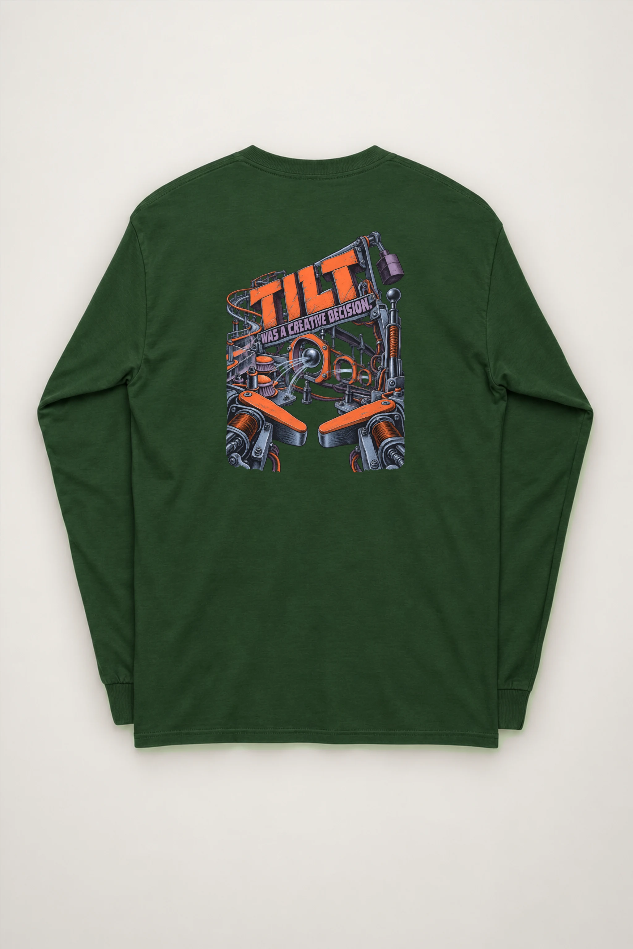 "Tilt Was a Creative Decision" Unisex Longsleeve T-shirt