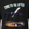 "Time To Be Lifted" Heavyweight Unisex Crewneck T-shirt