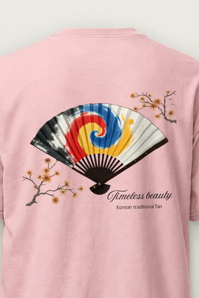"Timeless Beauty" Heavyweight Unisex Crewneck T-shirt
