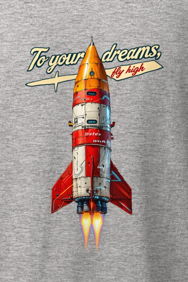 "To Your Dreams" Heavyweight Unisex Crewneck T-shirt