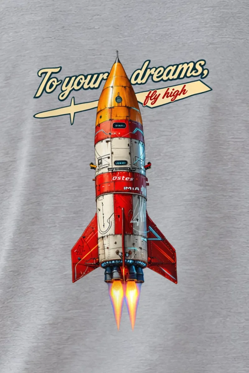 "To Your Dreams" Heavyweight Unisex Crewneck T-shirt