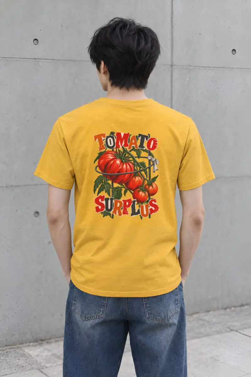"Tomato Surplus" Heavyweight Unisex Crewneck T-shirt