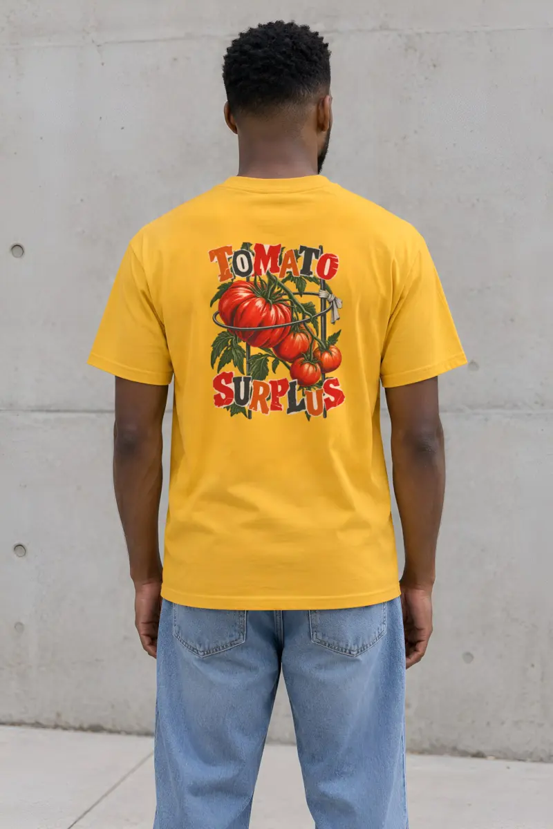 "Tomato Surplus" Heavyweight Unisex Crewneck T-shirt