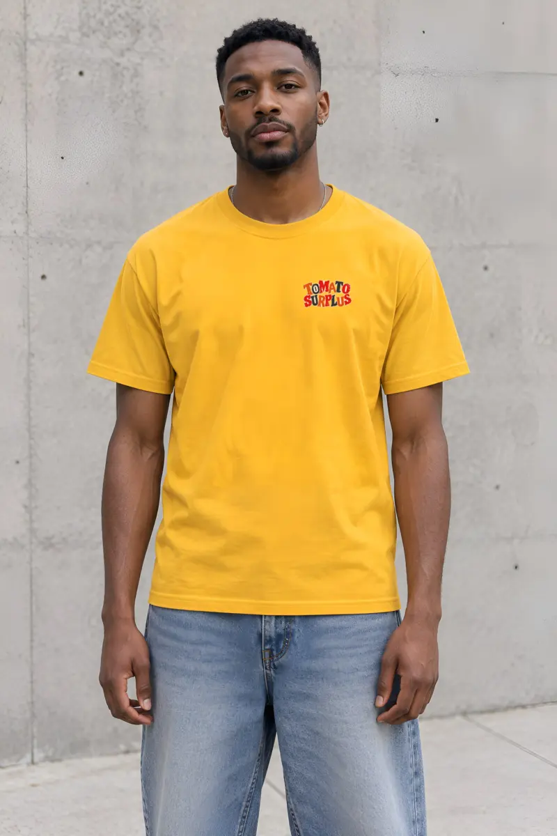 "Tomato Surplus" Heavyweight Unisex Crewneck T-shirt