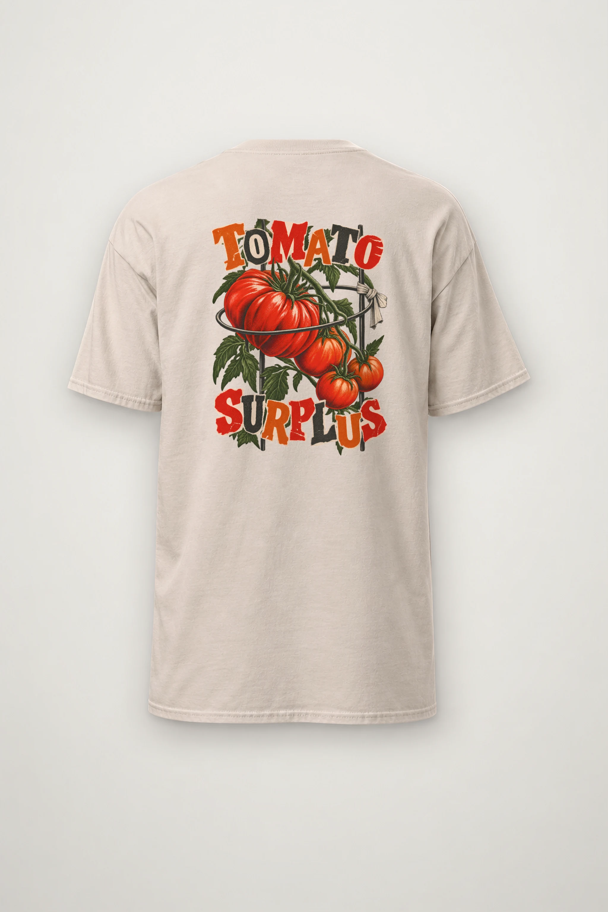 "Tomato Surplus" Heavyweight Unisex Crewneck T-shirt
