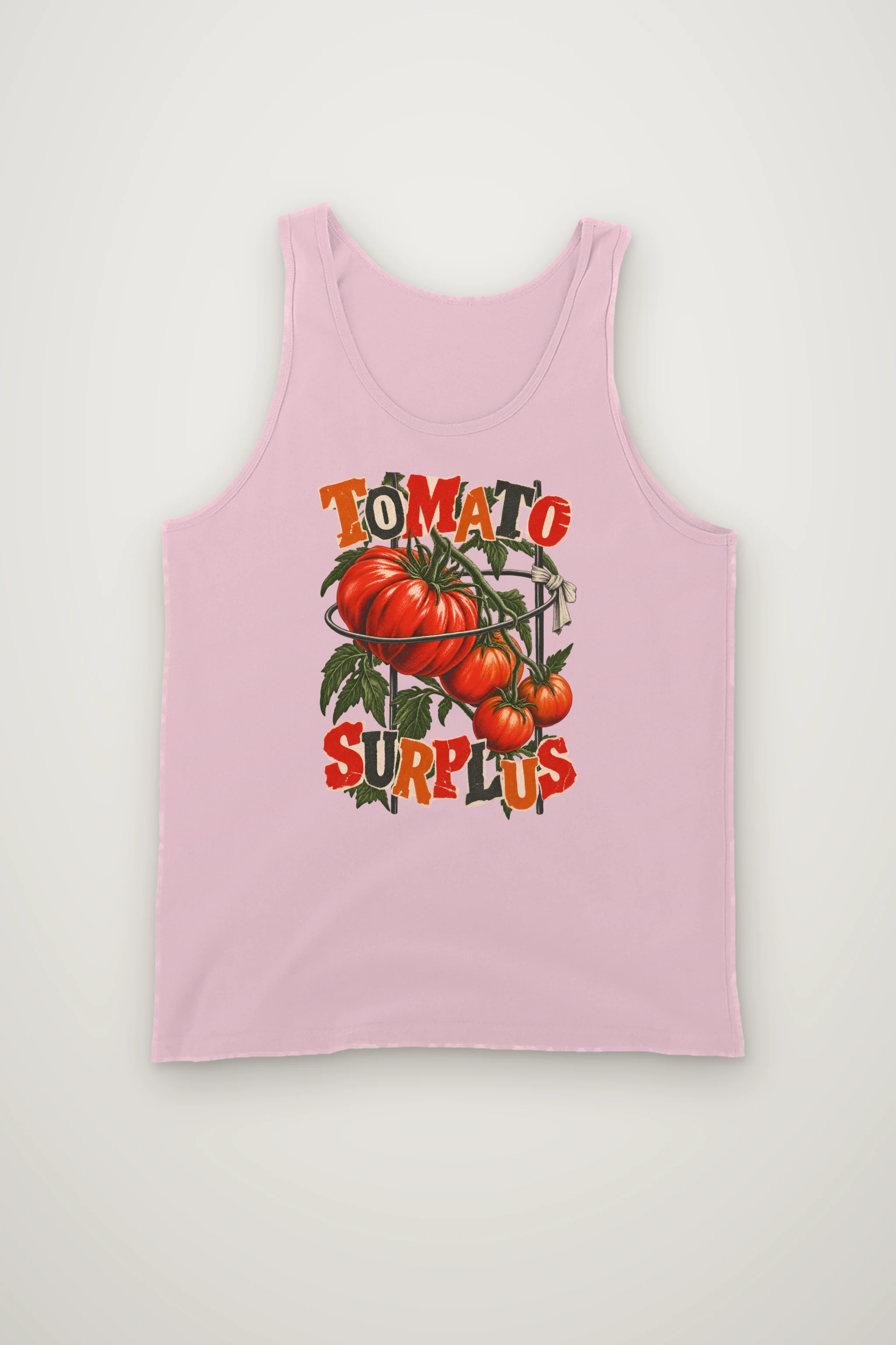 "Tomato Surplus" Unisex Jersey Tank