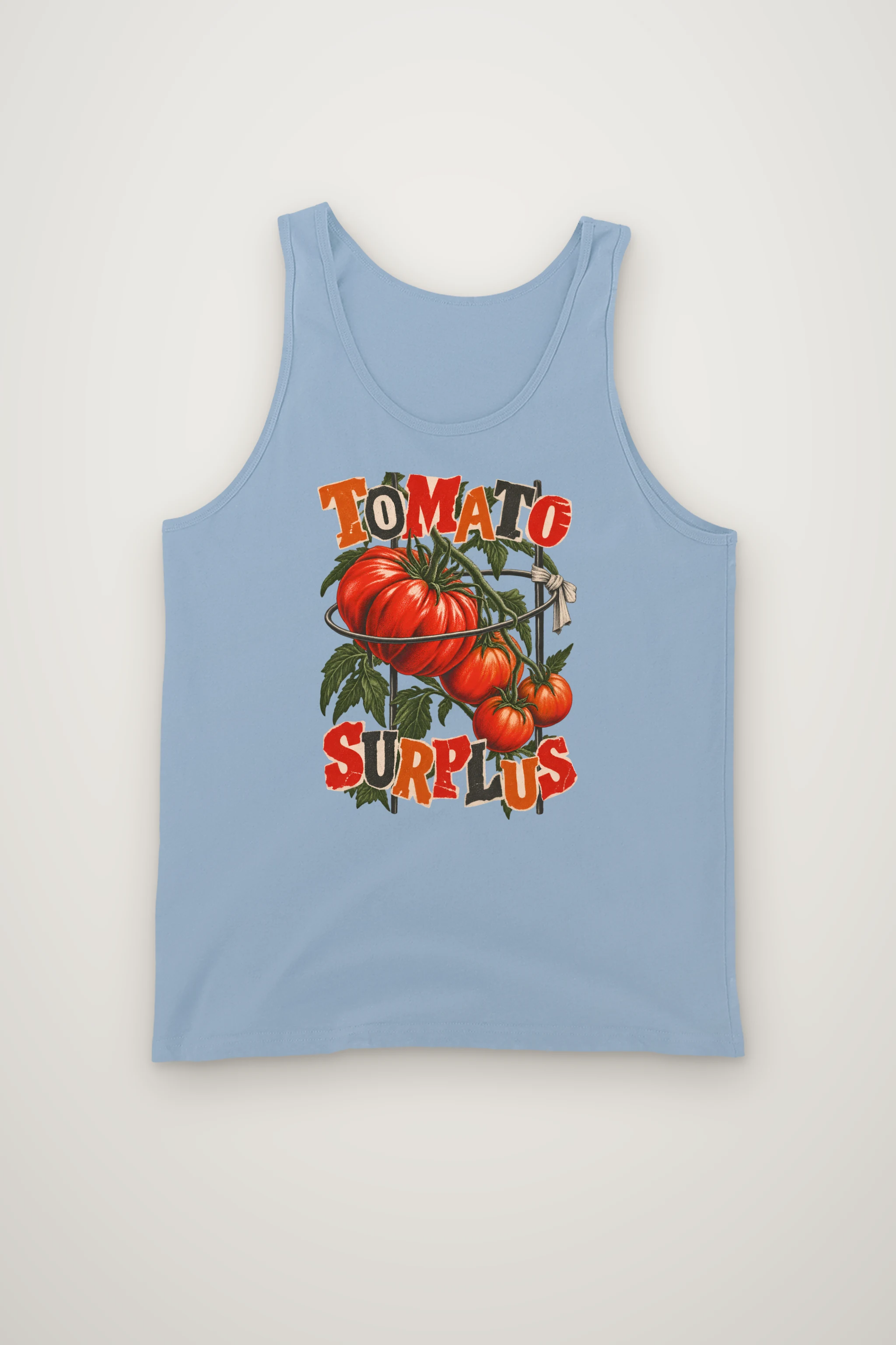 "Tomato Surplus" Unisex Jersey Tank