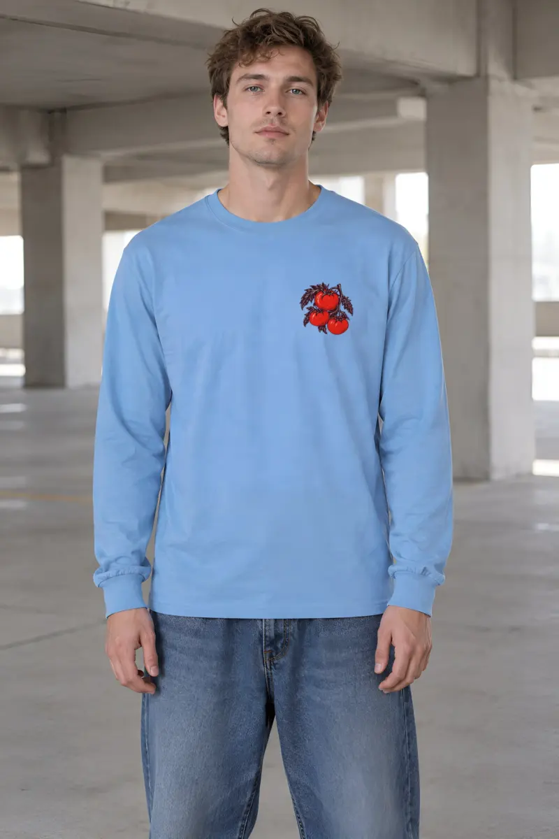 "Tomatoes Above Traffic" Unisex Longsleeve T-shirt