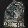 "Tomorrow Was Good, I'm Going Back" Heavyweight Unisex Crewneck T-shirt