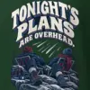 "Tonight's Plans Are Overhead" Heavyweight Unisex Crewneck T-shirt