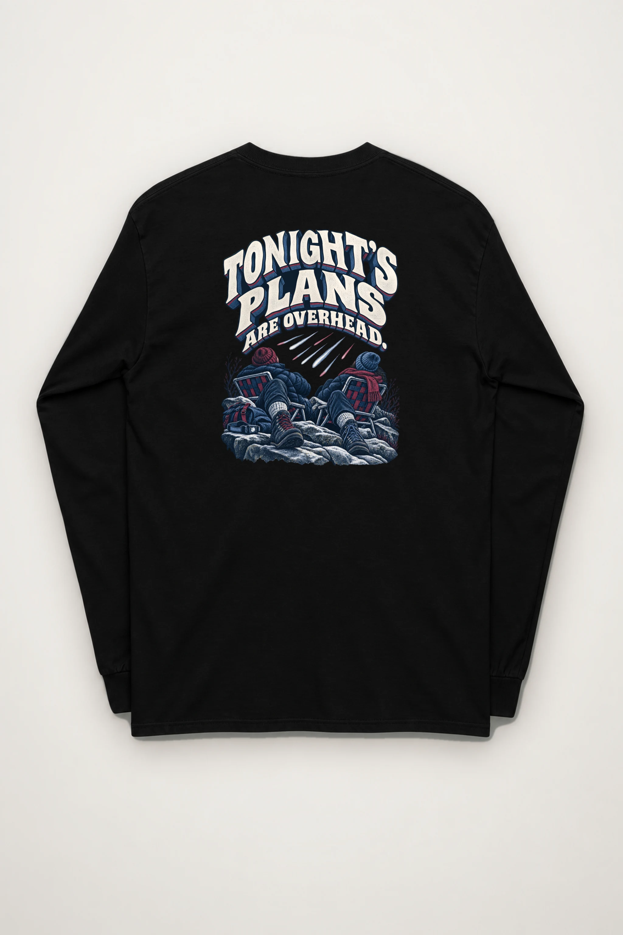 "Tonight's Plans Are Overhead" Unisex Longsleeve T-shirt