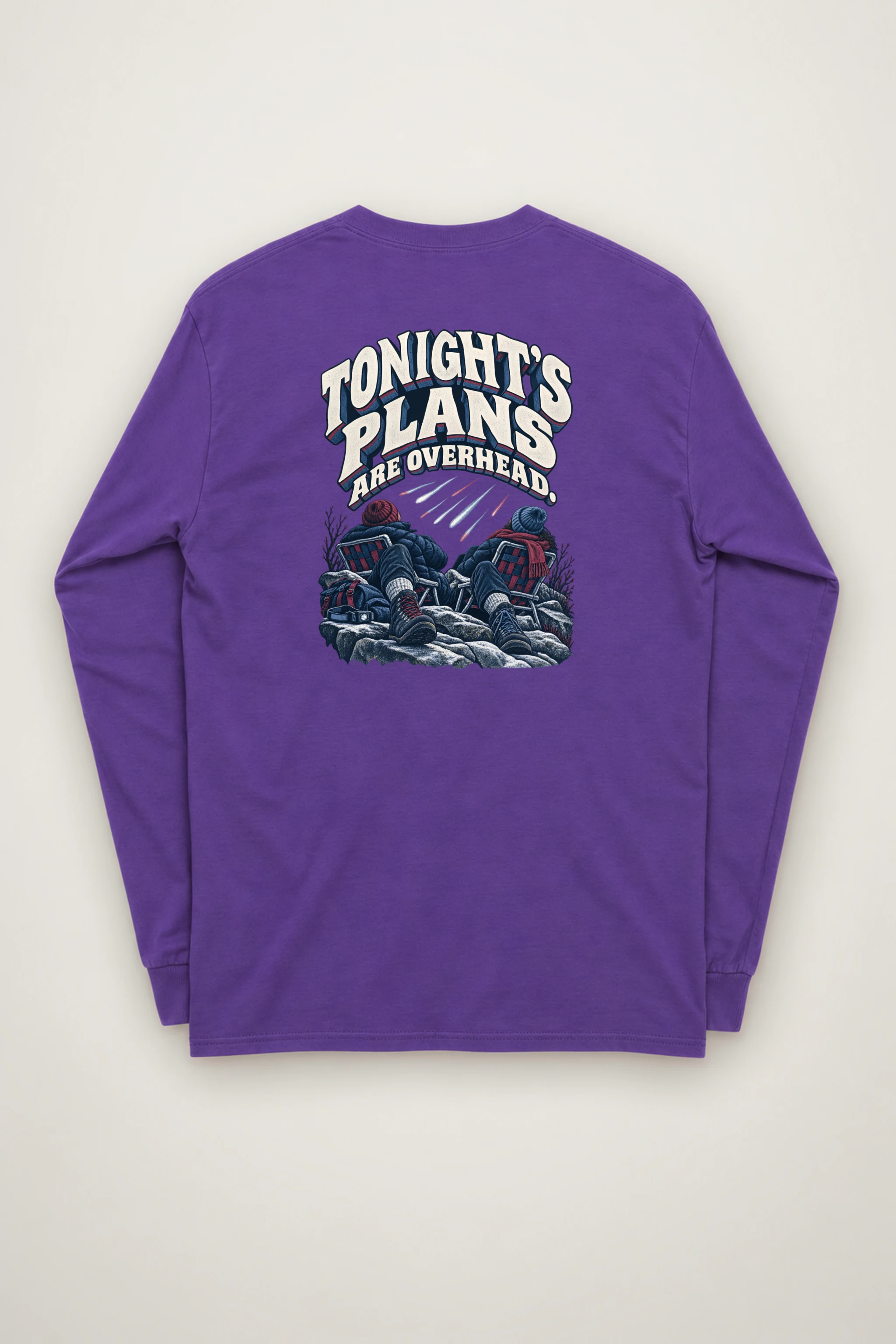 "Tonight's Plans Are Overhead" Unisex Longsleeve T-shirt
