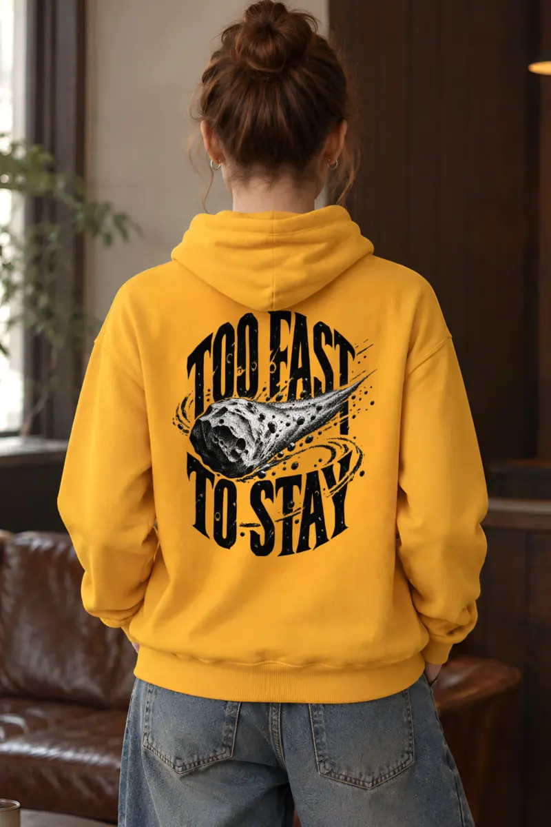 “Too Fast to Stay” Heavy Blend Unisex Pullover Hoodie