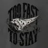 "Too Fast to Stay" Men's Oversized Heavyweight Crewneck T-Shirt