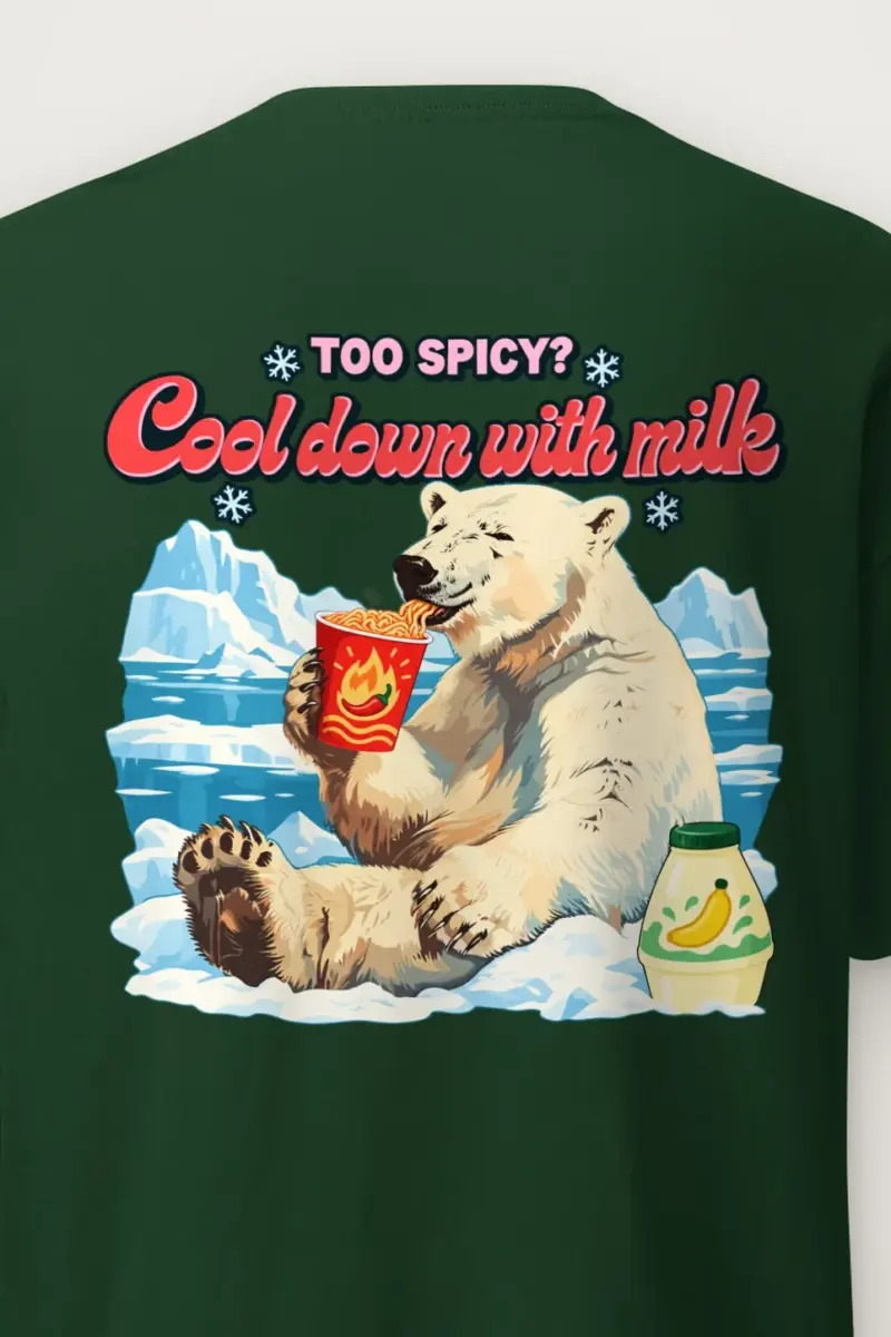 "Too Spicy?" Heavyweight Unisex Crewneck T-shirt