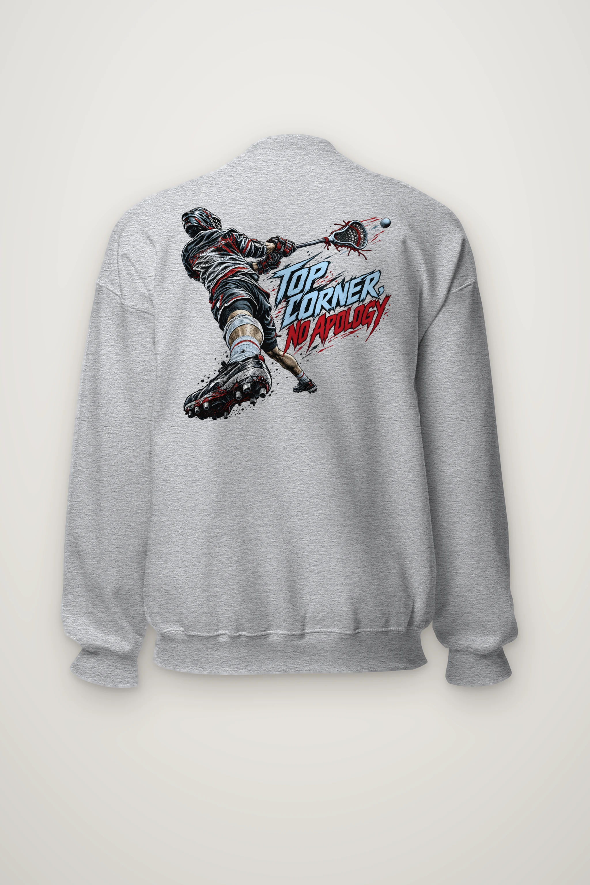 "Top Corner, No Apology" Heavy Blend Unisex Crewneck Sweatshirt